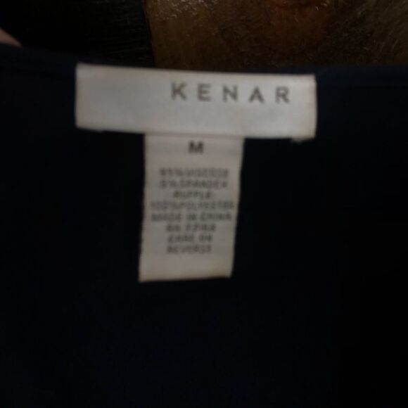 Kenar Ruffle front duster length top, size M - Picture 6 of 6